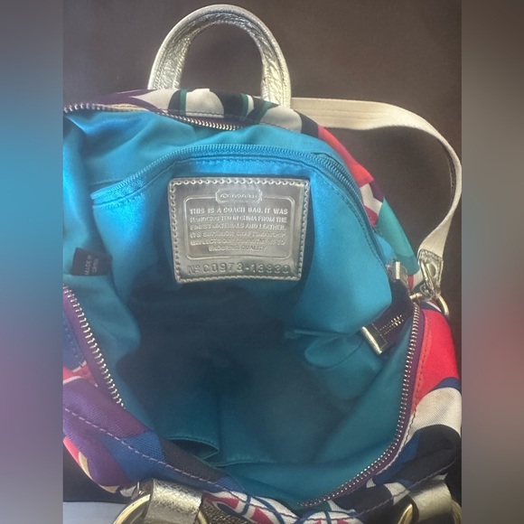 Coach Vintage Poppy Pop C Spotlight Tote Shoulder Bag Gold Multi C0973-13830 - Picture 10 of 13